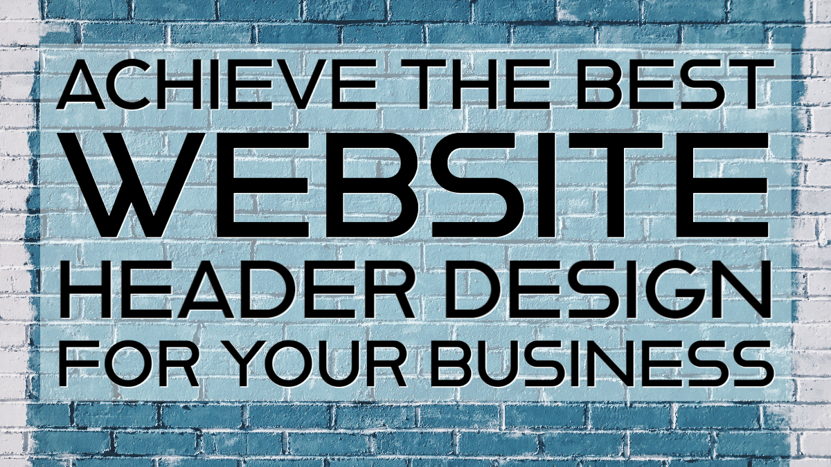 website header design website header design